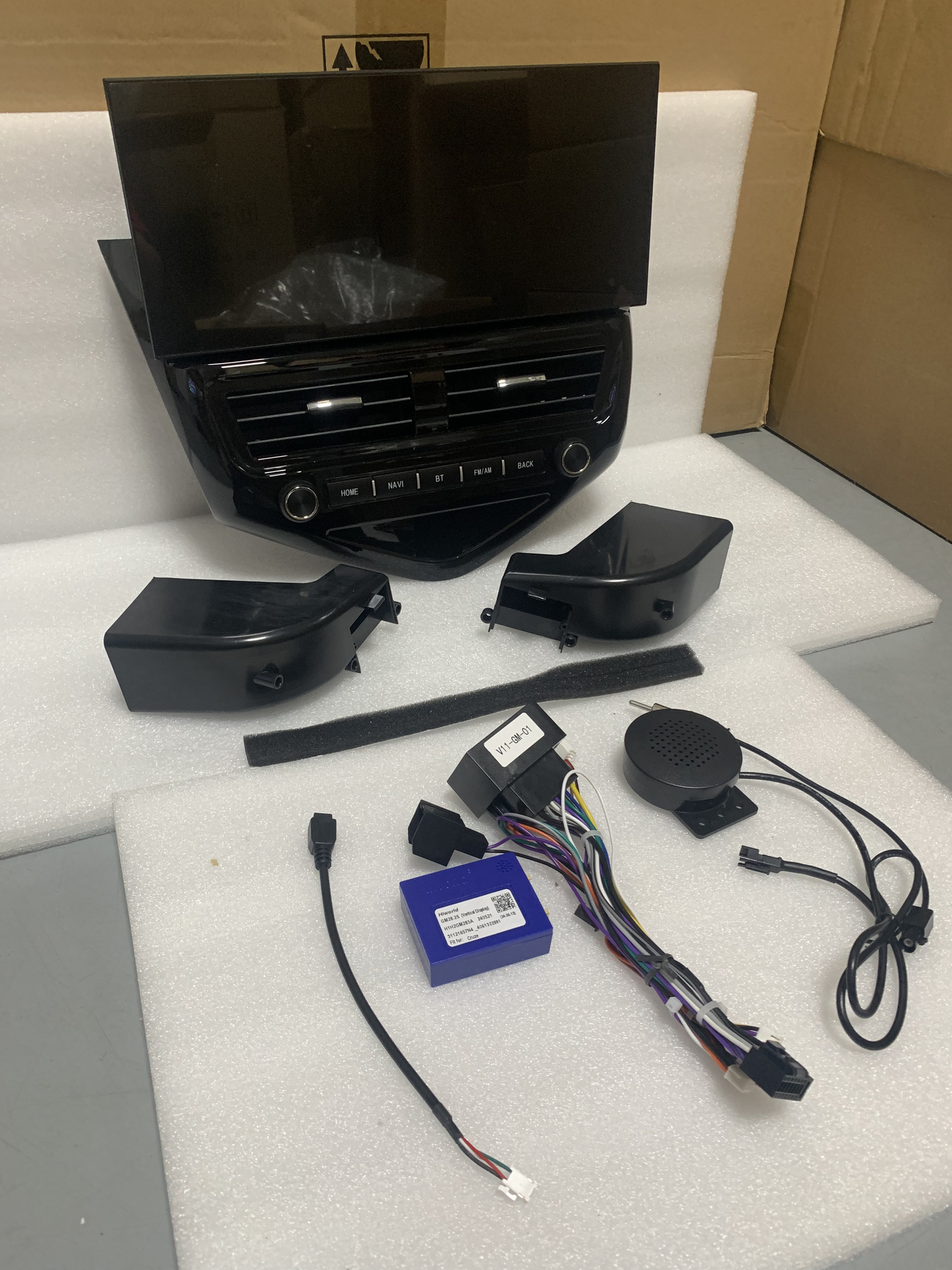 12.3 Inch Android 14 Universal Car Radio Stereo Android Auto Carplay for Chevrolet MONZA Cruze 2009-2015