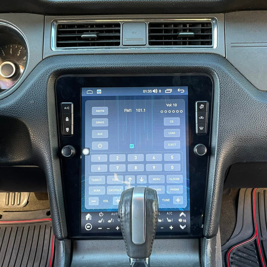 12.1" Vertical Screen Android 10/13 Fast boot Navigation Radio for Ford Mustang 2010 - 2014 | Phoenix Automotive