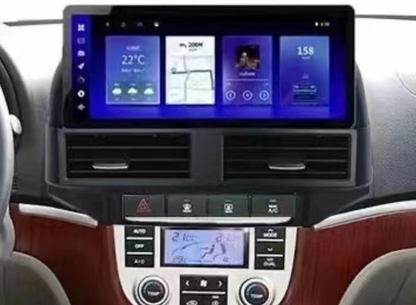 12.3 Inch Android 14 Universal Car Radio Stereo Android Auto Carplay for Hyundai Santafe 2006-2012