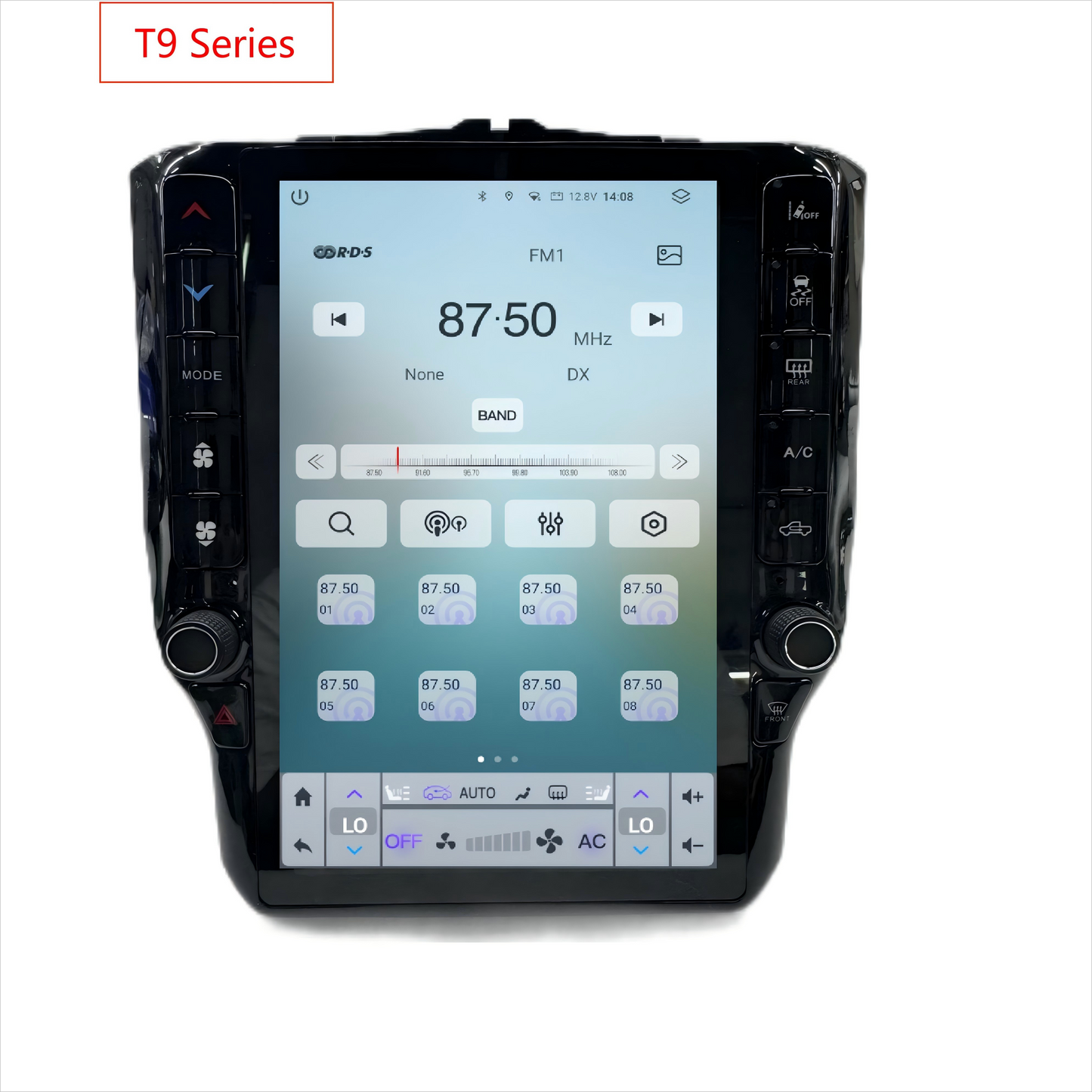 11.5” Android 13/14 Vertical Screen Navigation Radio for Dodge Ram 2019- 2024