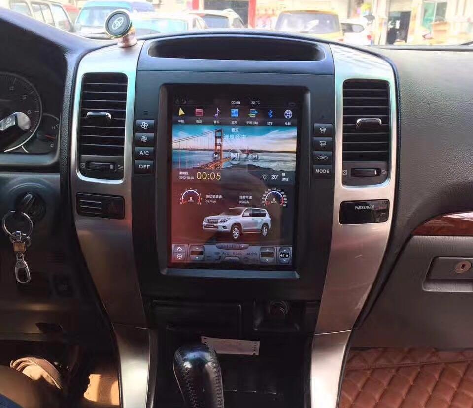 [ G6 octa-core ] 10.4" Vertical Screen Android 11 Fast boot Navigation Radio for Toyota Land Cruiser Prado 2003 - 2009 | Phoenix Automotive