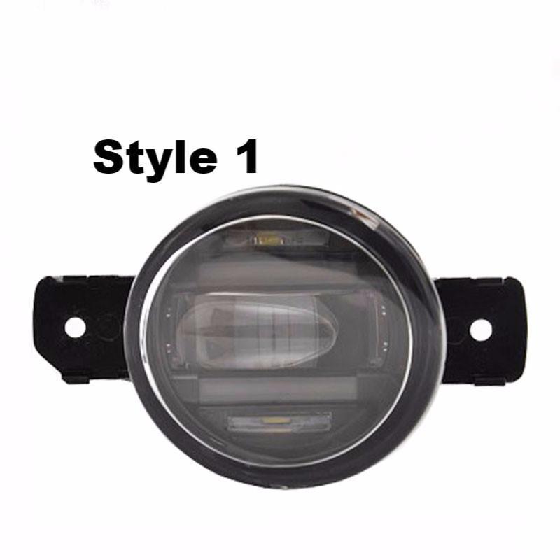 Pair Direct Bolt-on LED Fog Light Assembly Lamp for Nissan Versa 2012 - 2017 | Phoenix Automotive