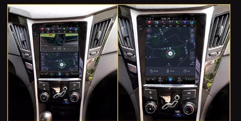 Open box  10.4" Vertical Screen Android  Navigation Radio for Hyundai Sonata 2011 - 2014 i45 ebay amazon alibaba aliexpress rhino radios car toys CarPlayNav infotaiment crutchfield best buy walmart stinger carplaymart mergescreen 4x4 shop canada Idoing ddp motorsports ridies AWESAFE american trucks americantrucks temu SquareWheels Automotive SquareWheelsauto