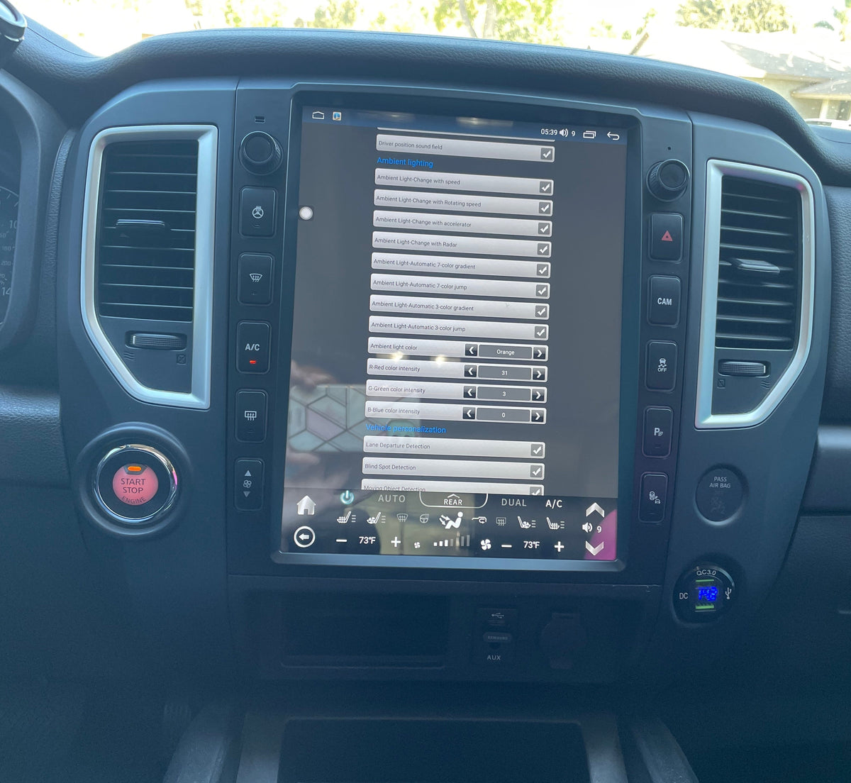[ New ] 13” Android 13 Vertical Screen Navigation Radio for Nissan Titan (XD) 2016 - 2019 | Phoenix Automotive