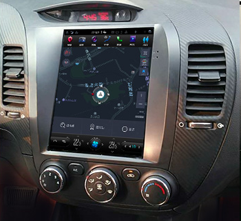 [ PX6 six-core ] 10.4" Vertical Screen Android 9 Fast boot Navigation Radio for Kia Cerato Forte K3 2012 - 2018 | Phoenix Automotive