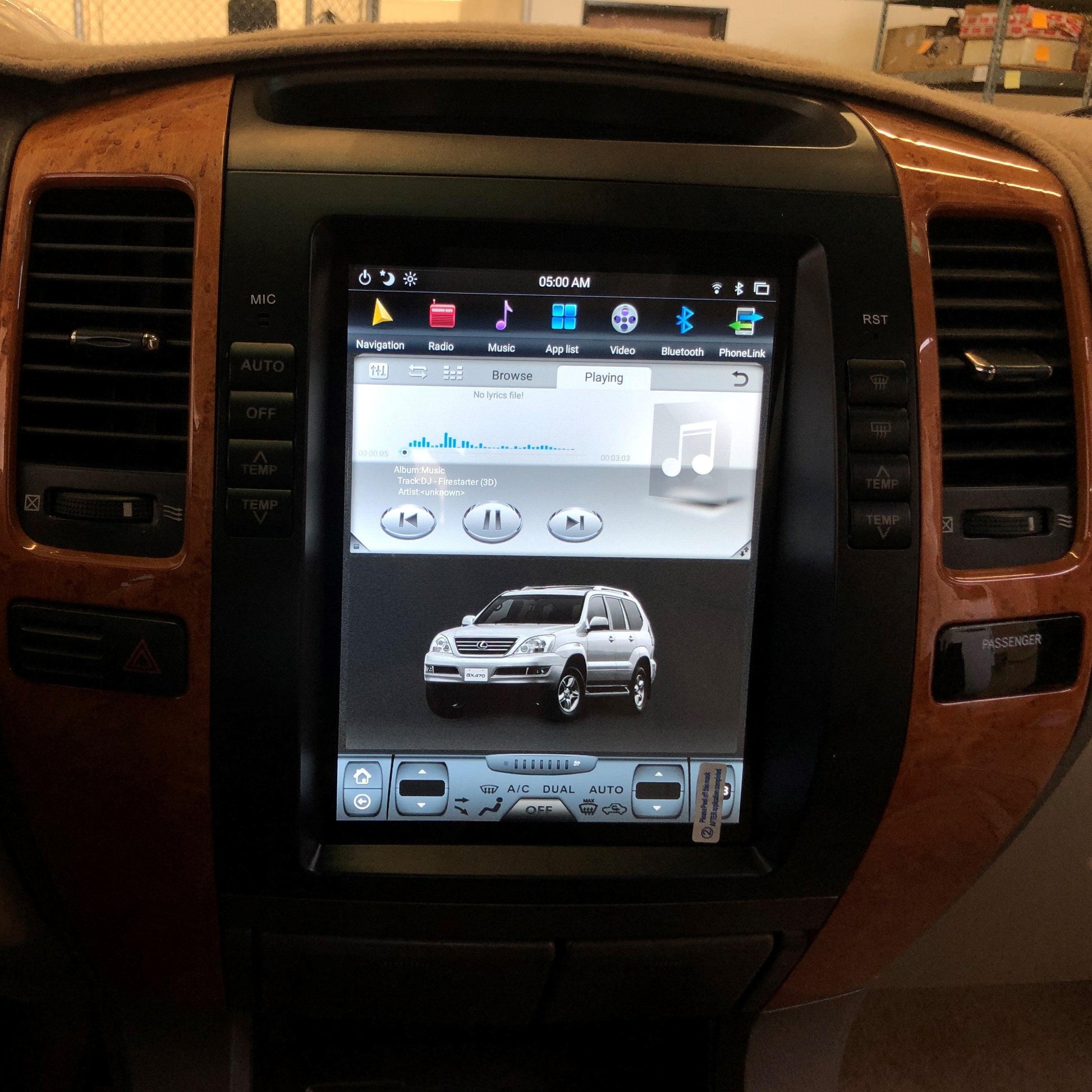 [Open-box] [PX6 SIX-CORE] 10.4" Vertical Screen Android 9 / 11 Fast boot Navigation Radio for Lexus GX 470 2003 - 2009 - Smart Car Stereo Radio Navigation | In-Dash audio/video players online