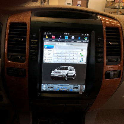 [ G6 octa-core ] 10.4" Vertical Screen Android 11 Fast boot Navigation Radio for Lexus GX 470 2003 - 2009 | Phoenix Automotive