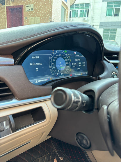 12.3 inch LCD Screen Digital Cluster Gauge for Cadillac XTS/CTS 2014-2019 Speedometer Replacement Dashboard Instrument Cluster Digital Display Panel