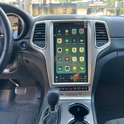 13.6" Vertical Screen Android 12 Fast boot Navigation Radio for Jeep Grand Cherokee 2011 - 2022 | Phoenix Automotive