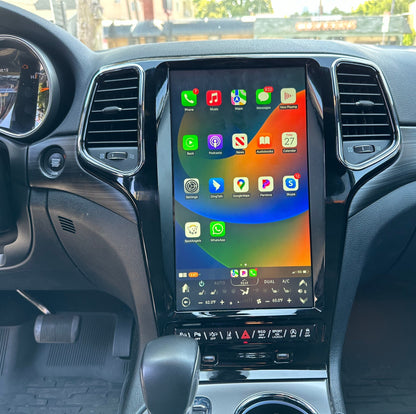 [ Hot-Sale] 13.6" Vertical Screen Android 13 Fast boot Navigation Radio for Jeep Grand Cherokee 2011 - 2022 | Phoenix Automotive