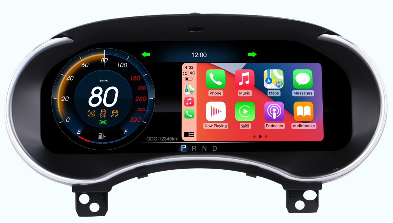 12.3 inch LCD Screen Digital Cluster Gauge for Dodge Durango 2011-2020 ...