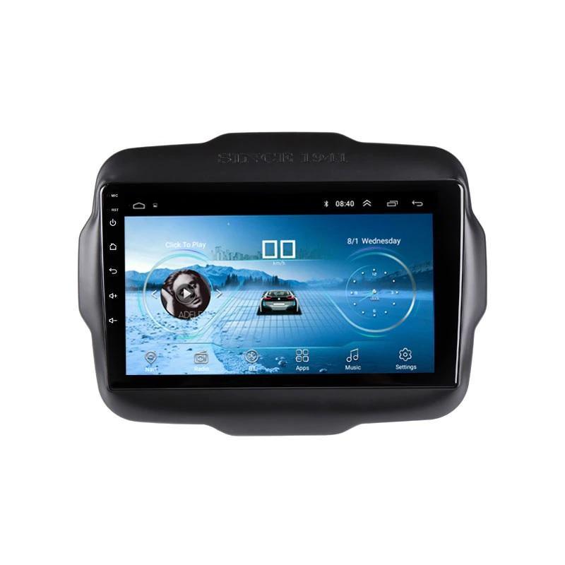 9" Octa-Core Android Navigation Radio for Jeep Renegade 2015 - 2019 | Phoenix Automotive