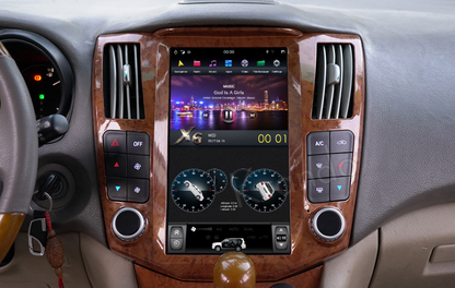 [Open box] [ PX6 SIX-CORE ] 11.8" Vertical Screen Android 9 Fast boot Navigation Radio for Lexus RX RX300 RX330 RX350 RX400h 2003 - 2008 - Smart Car Stereo Radio Navigation | In-Dash audio/vi