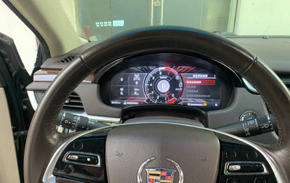 12.3 inch LCD Screen Digital Cluster Gauge for Cadillac SRX 2013-2015 Speedometer Replacement Dashboard Instrument Cluster Digital Display Panel