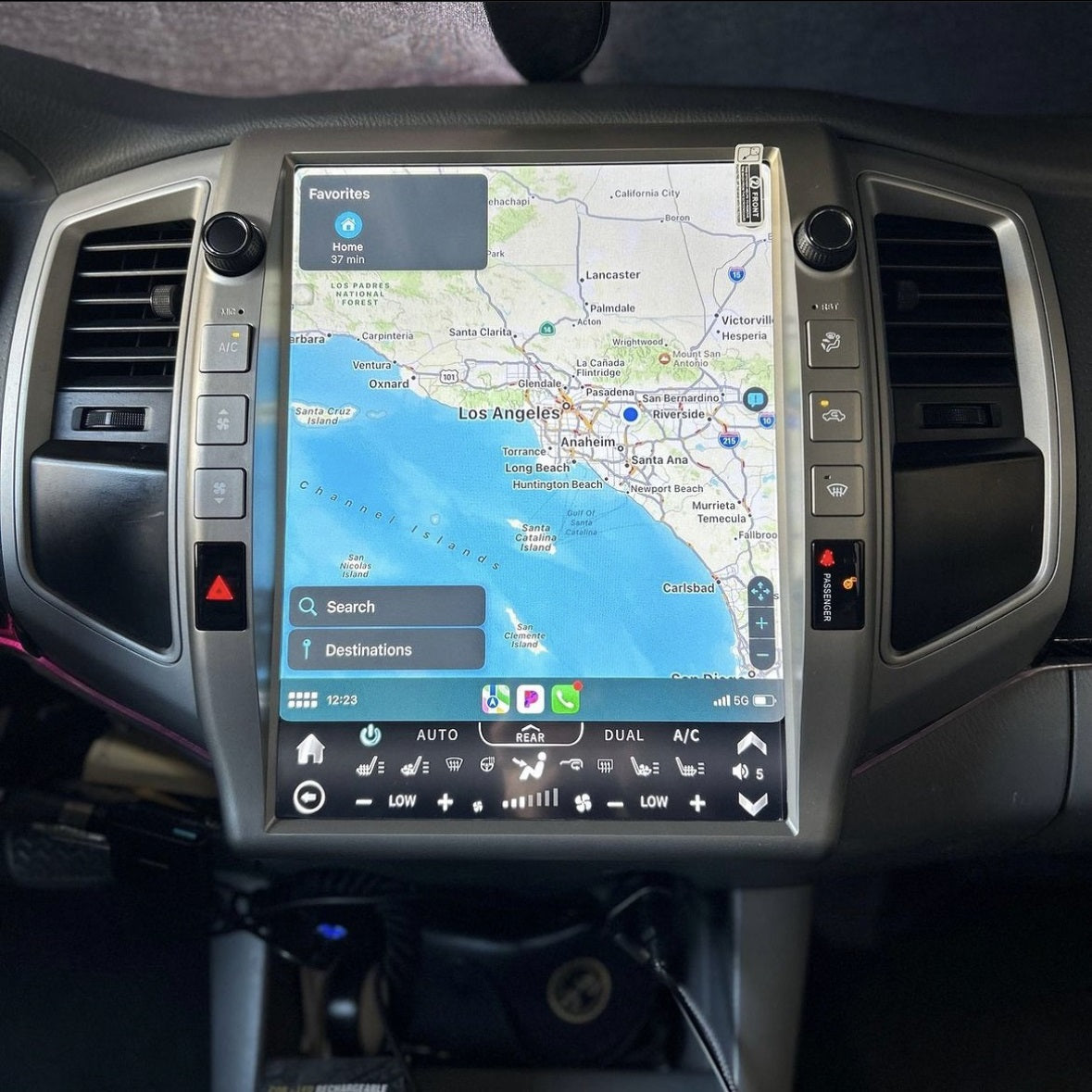 13” Android 12 Vertical Screen Navigation Radio for Toyota Tacoma 2005 - 2015 | Phoenix Automotive