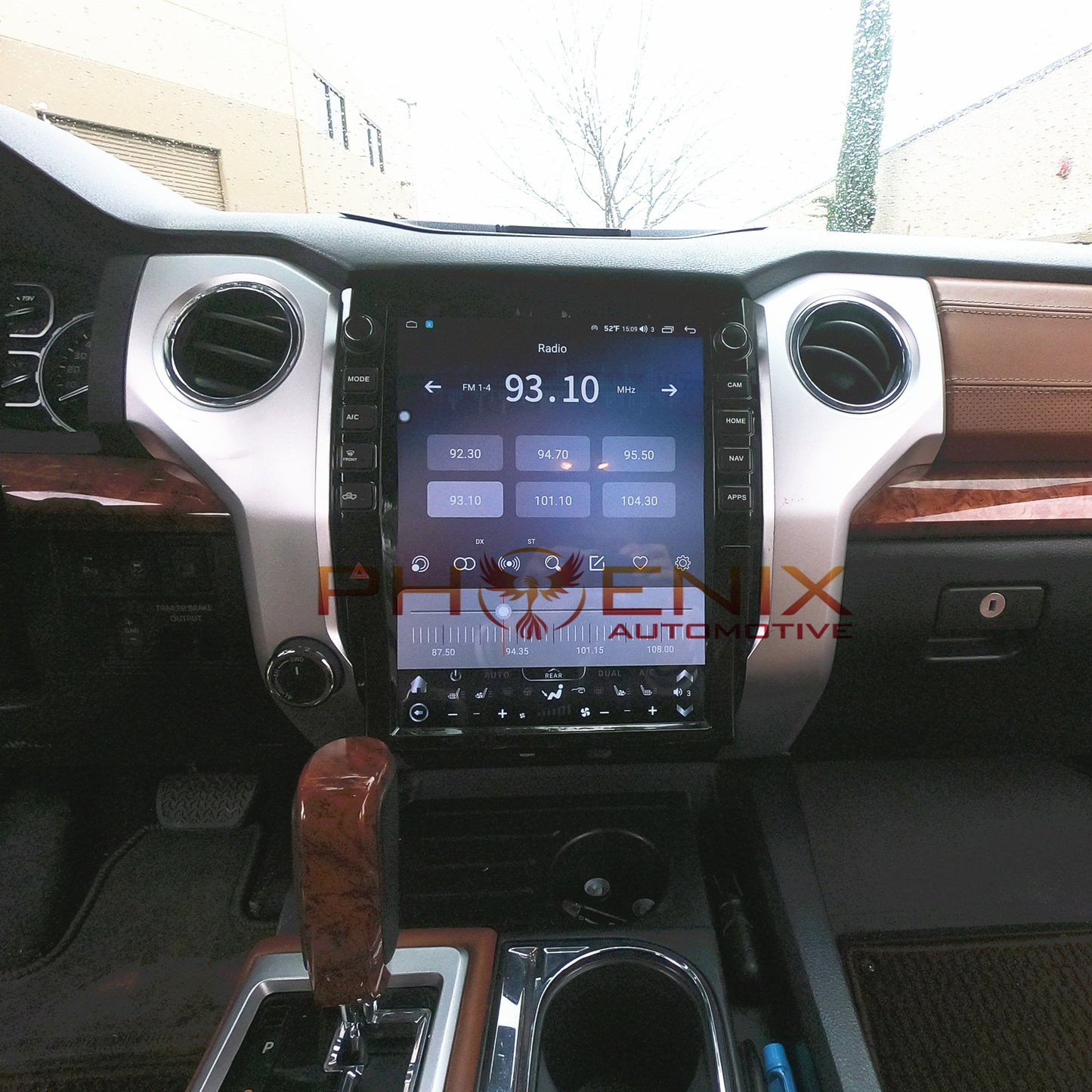13” Android 13 Vertical Screen Navigation Radio for Toyota Tundra 2014 - 2021