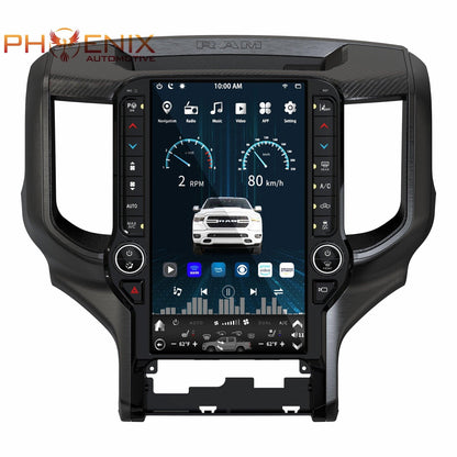 [Open box] 13.6” Android 10 Vertical Screen Navigation Radio for Dodge Ram 2019- 2022 - Smart Car Stereo Radio Navigation | In-Dash audio/video players online - Phoenix Automotive