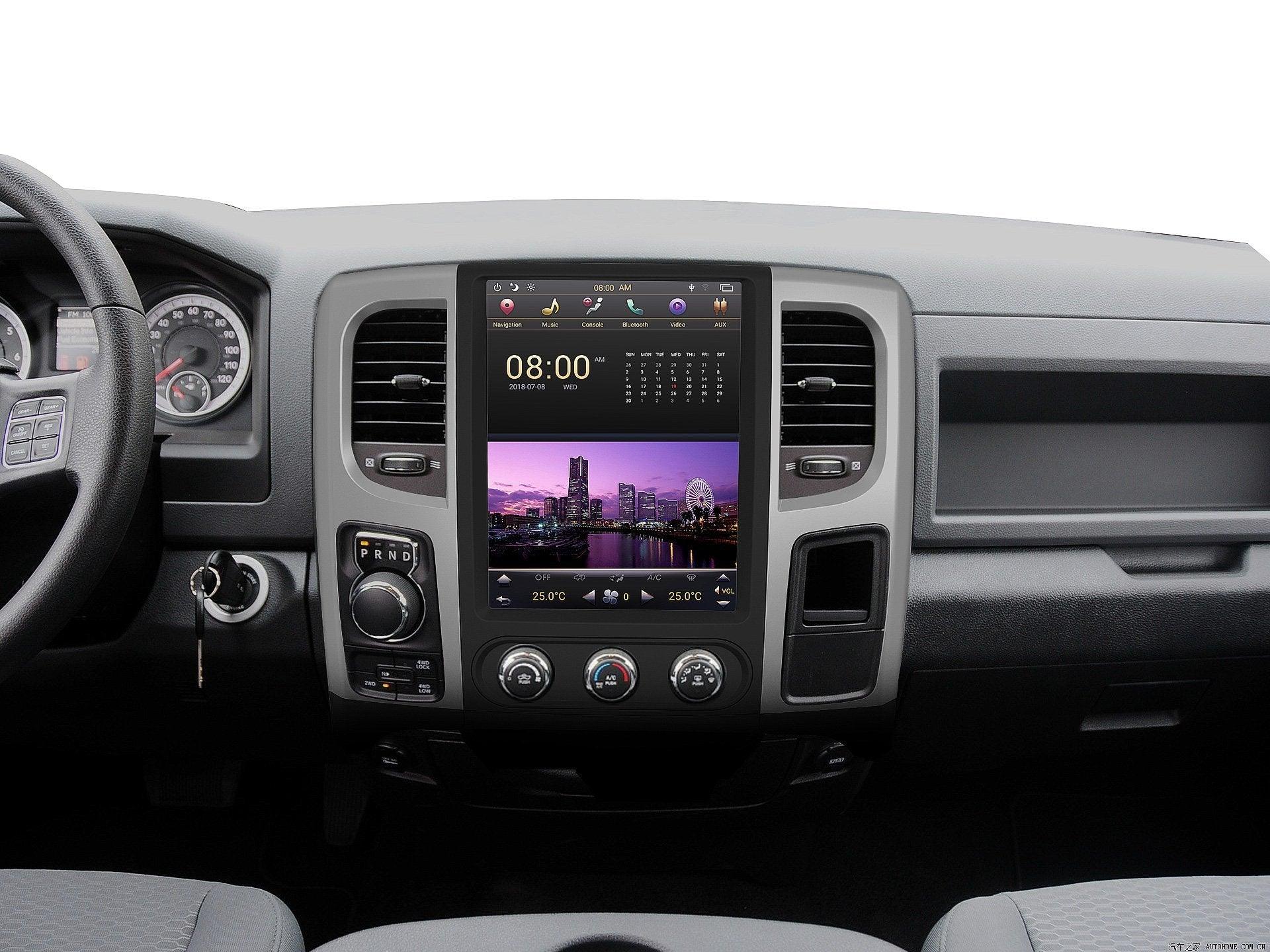 Open box [ PX6 SIX-CORE ] 10.4” / 12.1" Android 9 Fast boot Vertical Screen Navi Radio for Dodge Ram 2009 - 2018 - Smart Car Stereo Radio Navigation | In-Dash audio/video players online - P