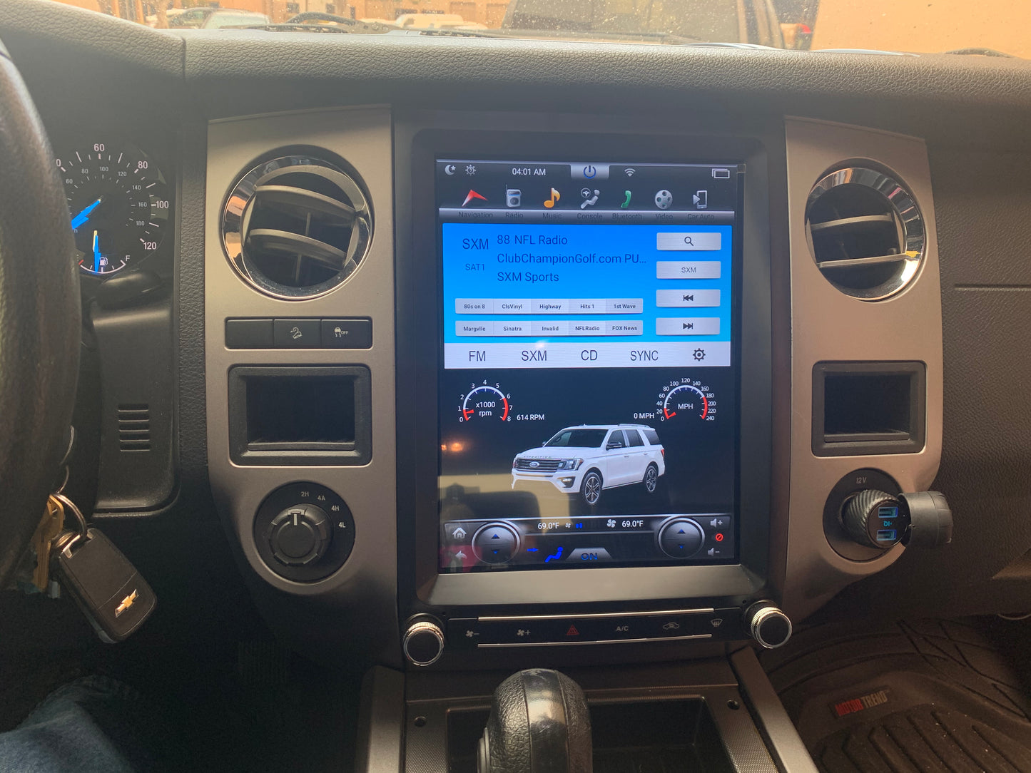 [PX6 six-core] Pre-order 12.1" Vertical Screen Android 9 Fast Boot Navi Radio for Ford Expedition 2015 2016 2017