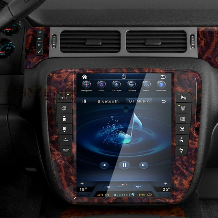 7" Android 12 Car Stereo Radio With GPS & Apple CarPlay For GMC Yukon Chevy Silverado Sierra
