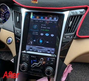 [ PX6 Six- core ] 10.4" Vertical Screen Android 9.0 Navigation Radio for Hyundai Sonata 2011 - 2014 - Phoenix Android Radios