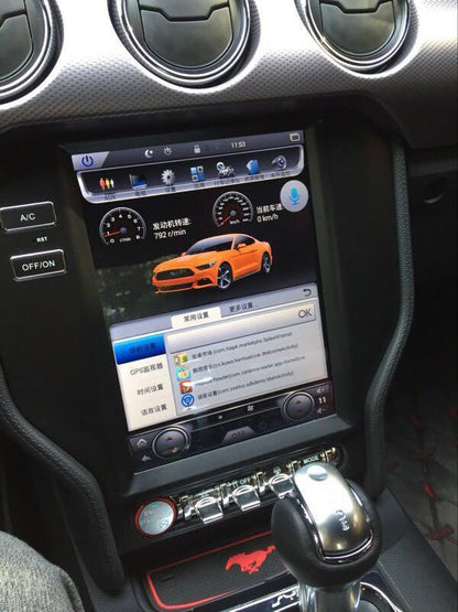 [Open-box] [PX6 SIX-CORE] 10.4" Android 9.0 Fast Boot Vertical Screen Navigation Radio for Ford Mustang 2015 - 2019 - Smart Car Stereo Radio Navigation | In-Dash audio/video players online - 