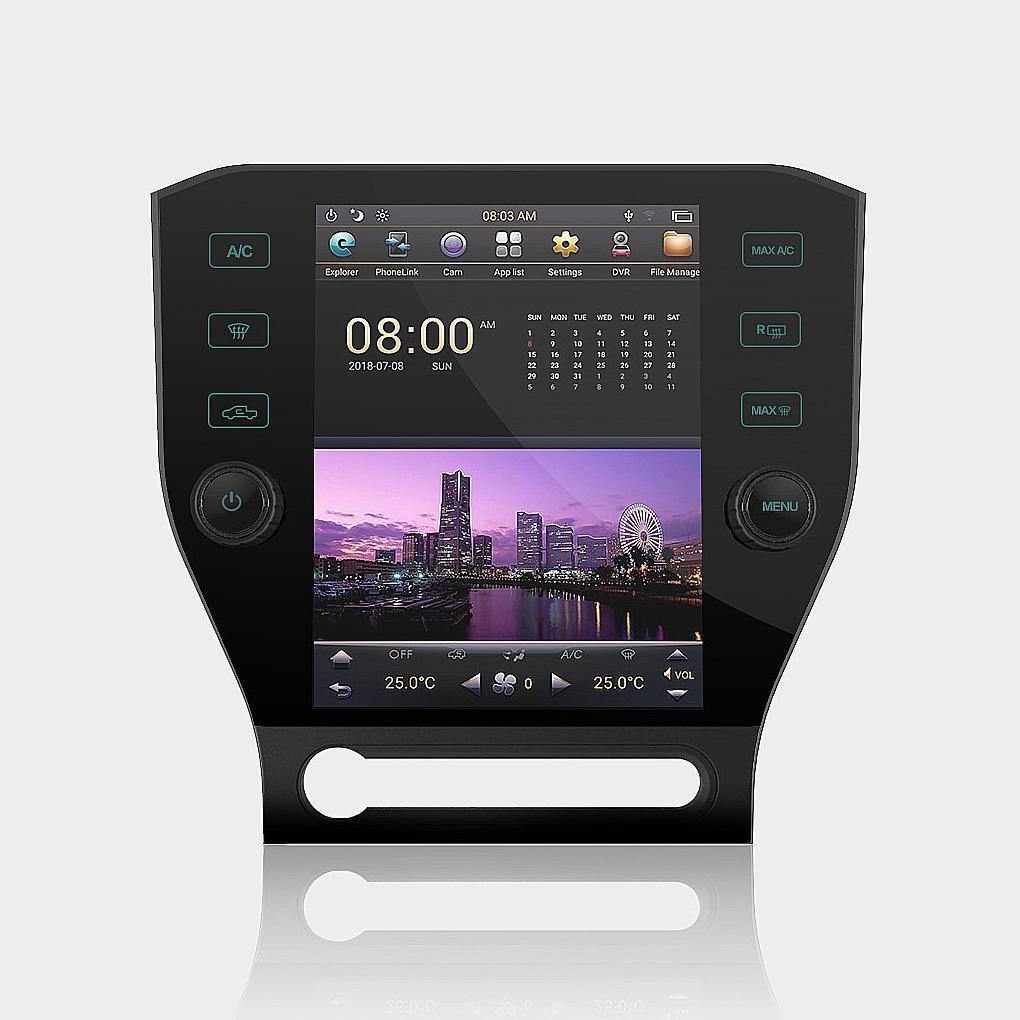 [ Refurbished ][ PX6 Six-core ]  10.4" Android 8 Vertical Screen Navigation Radio for Ford Mustang and Shelby 2015 - 2019 - Smart Car Stereo Radio Navigation | In-Dash audio/video players onl