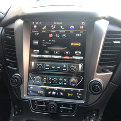 [PX6 SIX-CORE]12.1" Android 9 Fast Boot Vertical Screen Navigation Radio for Chevrolet Tahoe Suburban GMC Yukon 2015 - 2020