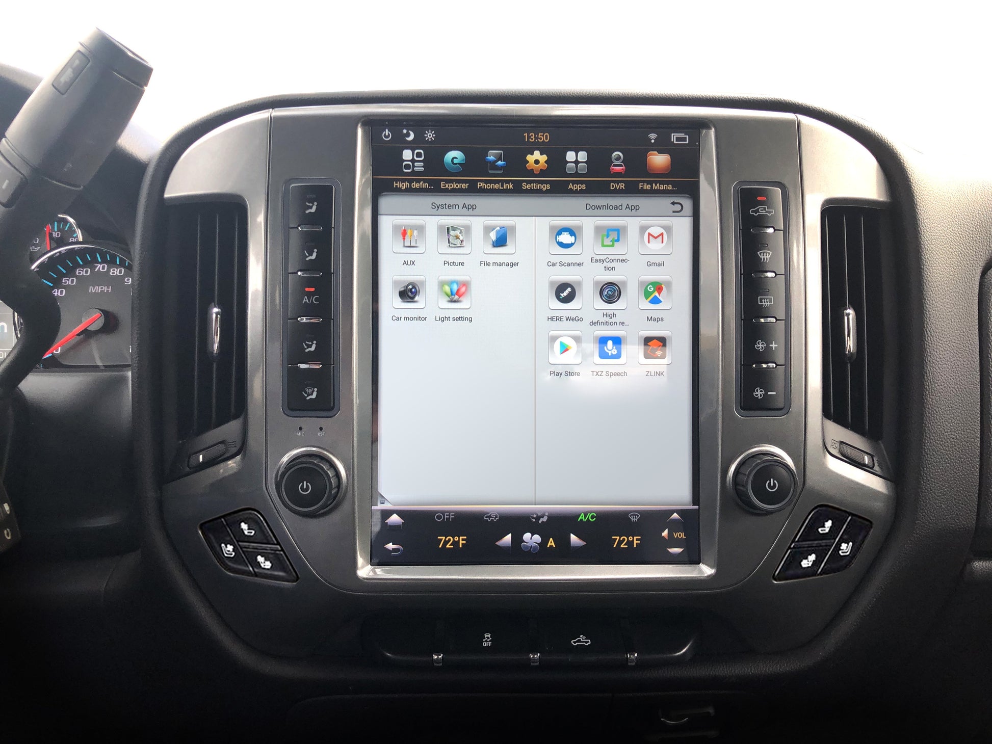 [PX6 SIX-CORE] [Special Edition] 12.1" Android 9 Fast boot Navi Radio for Chevy Silverado GMC SIERRA 2014 - 2019 In-Dash audio/video players head unit stereo online Phoenix Automotive Android Radio Tesla-style T-style XL Large screen Vertical screen big screen Linkswell inc x knob joying Aucar auto AutoTecPro Navigation Systems Rhino dasaita American muscle nifty city merge screens seicane car radio