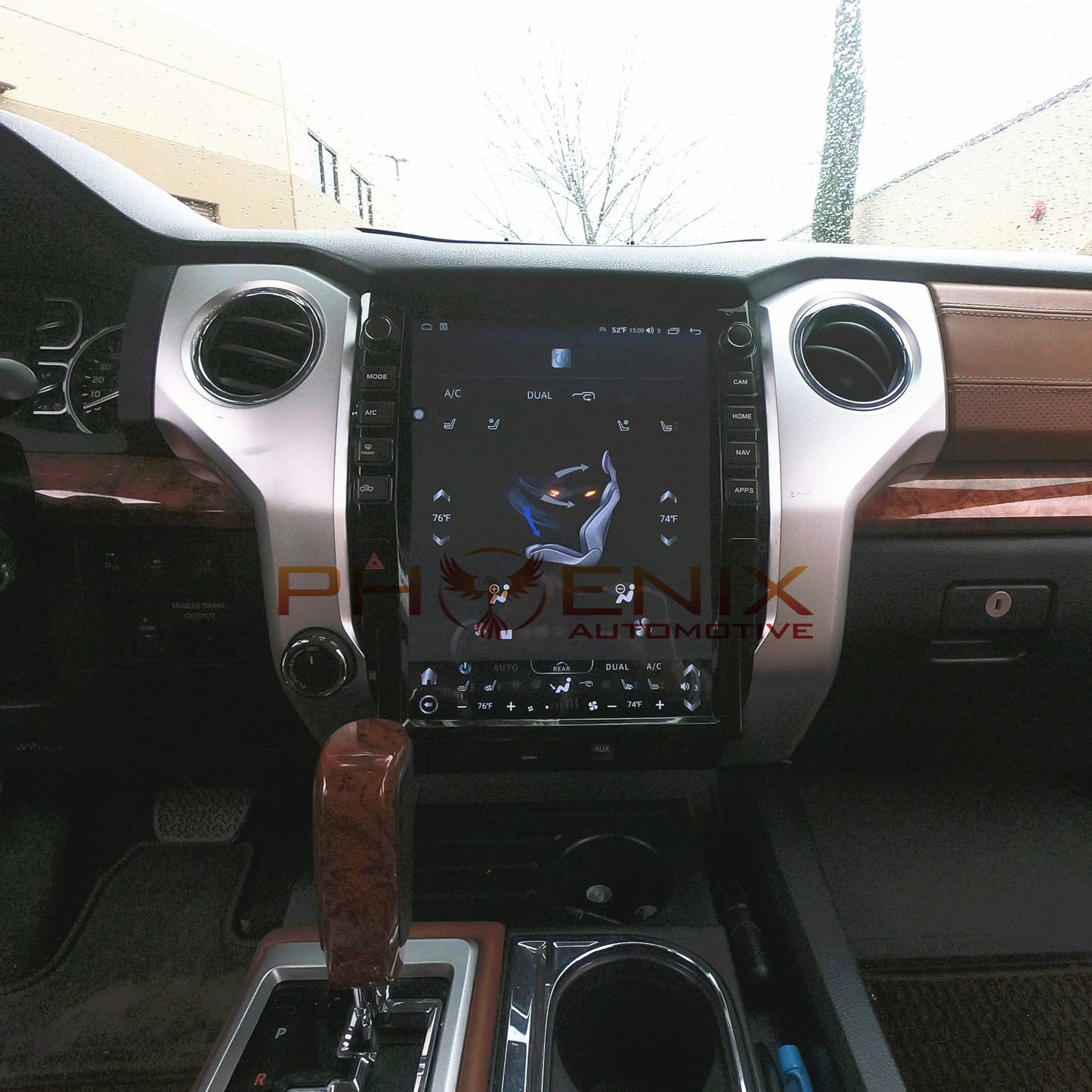 13” Android 13 Vertical Screen Navigation Radio for Toyota Tundra 2014 - 2021