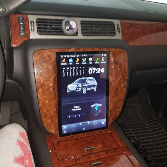 [Open Box] [PX6 six-core] 12.1" Android 9 Fast boot  Navigation Radio for Chevrolet Silverado Tahoe Suburban GMC Yukon Sierra Avalanche 2007 - 2014 - Smart Car Stereo Radio Navigation | In-Da