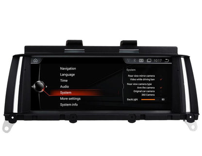 8.8" Android Navigation Radio for BMW X3 (F25) 2011 - 2013   X4 (F26) 2011 - 2013 - Phoenix Android Radios