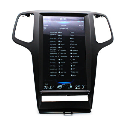 [Open-box] 13.3" Vertical Screen Android Navigation Radio for Jeep Grand Cherokee 2009 - 2013 - Smart Car Stereo Radio Navigation | In-Dash audio/video players online - Phoenix Automotive